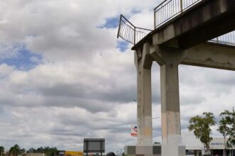 CHACO:Motociclista Cayó Dede Una Pasarela De Alto Nivel De La Ruta 16
