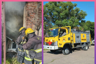 RESISTENCIA: Bomberos Sofocaron Incendio En Una Vivienda