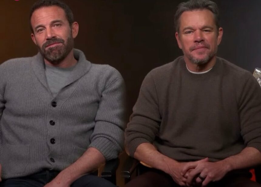 Impensado: Ben Affleck y Matt Damon se burlaron del audio viral de Luciano Castro