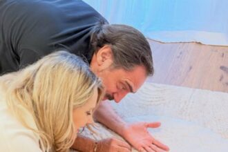 Isidro, el hijo de Rocío Marengo y Eduardo Fort, celebró su primer mes de vida