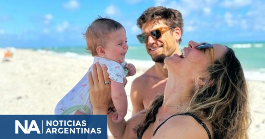 Jimena Barón presentó por primera vez a su hijo Arturo