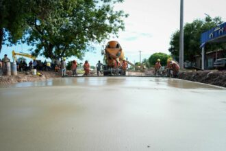 Más Conectividad Y Desarrollo: Continúan Las Obras De Pavimento En Campo Largo