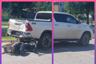 SÁENZ PEÑA: Un Joven Terminó En Coma Tras Chocar Contra Una Camioneta
