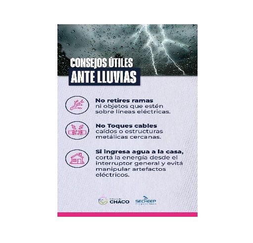 Secheep Recomienda Evitar Riesgos Eléctricos Durante Las Lluvias Y Tormentas