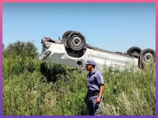 CHACO: Vuelco De Camioneta En Ruta 89 A La Altura De General Capdevila