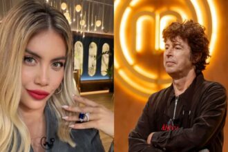 Wanda Nara en modo soltera: intentó besar a Andy Chango