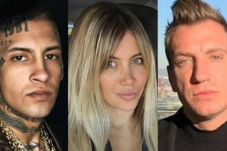 Wanda Nara habló en vivo con Maxi López y L-Gante: