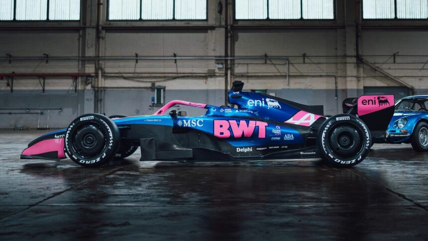 Alpine presentó con Franco Colapinto el A526, su coche para la temporada 2026 de la Fórmula 1