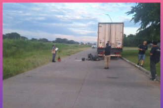 CHACO:  Joven En Grave Estado Al Chocar Su Moto Con Un Acoplado