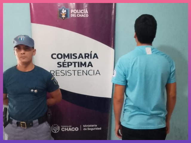CHACO:   Lo Detuvieron Por Agredir A Su Pareja