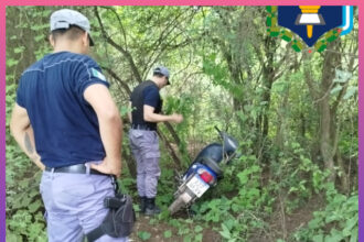 CHACO: Recuperan Motocicleta Oculta En Un Monte