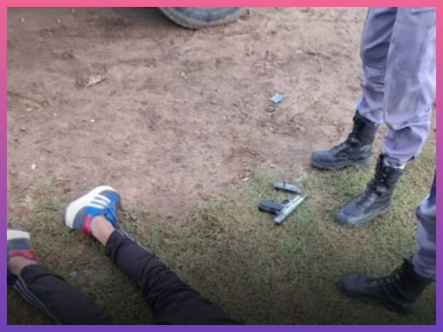 RESISTENCIA:  Detuvieron A Un Joven Armado Con Una 9 Mm Tras Un Intento De Robo En Villa Los Lirios.