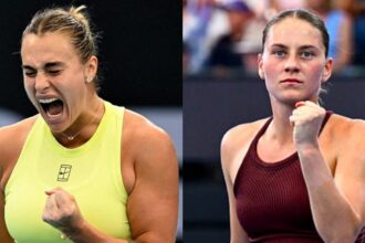 El incómodo momento entre Marta Kostyuk y Aryna Sabalenka en la final del WTA: no se saludaron ni posaron juntas en la foto oficial
