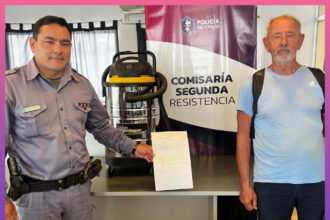 CHACO:  En Pocas Horas Recuperan Aspiradora Sustraída De Un Lavadero