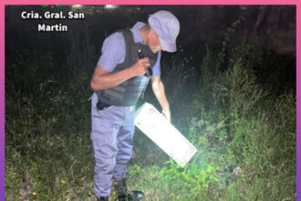 CHACO: Recuperan Luminarias Sustraídas De Una Escuela
