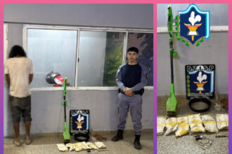 SÁENZ PEÑA: Fue Detectado Por Las Cámaras, Caminaba Con Elementos De Dudosa Procedencia Y Terminó Demorado