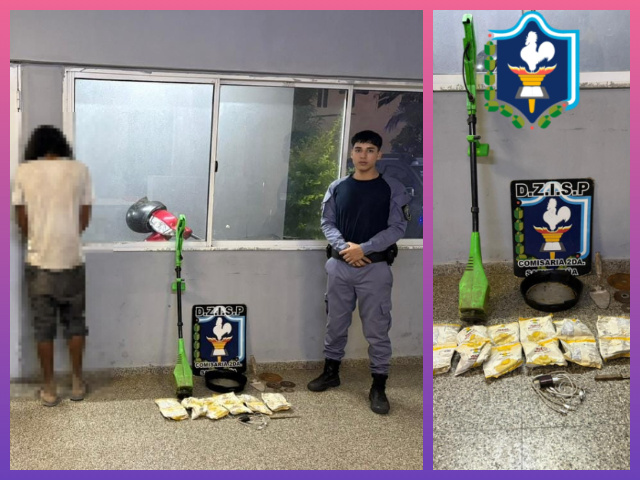 SÁENZ PEÑA: Fue Detectado Por Las Cámaras, Caminaba Con Elementos De Dudosa Procedencia Y Terminó Demorado SÁENZ PEÑA: Fue Detectado Por Las Cámaras, Caminaba Con Elementos De Dudosa Procedencia Y Terminó Demorado