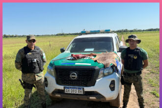 CHARATA: Agentes Rurales Secuestraron Armas Y Restos De Animal Silvestre En Pampa Cejas