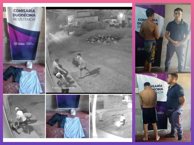 RESISTENCIA: Rápida Intervención Policial Permitió Esclarecer Un Robo Y Recuperar Pertenencias RESISTENCIA: Rápida Intervención Policial Permitió Esclarecer Un Robo Y Recuperar Pertenencias