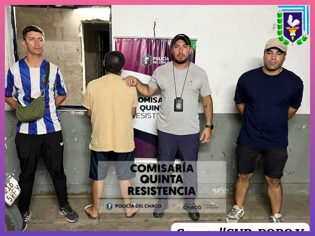 RESISTENCIA:   Detuvieron A Un Hombre Que Robó Un Celular