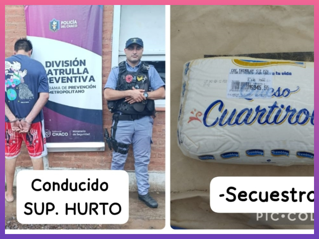 CHACO: Demoraron A Un Sujeto Por El Hurto De Un Trozo De Queso
