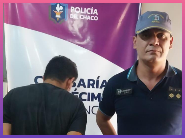 RESISTENCIA: Joven Detenido Tras Desobedecer Una Orden Judicial Y Robarle Objetos A Su Madre