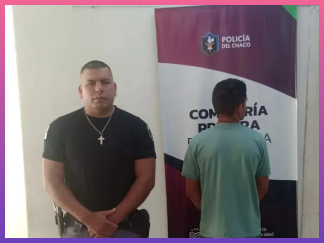 RESISTENCIA:  Detuvieron A Un Hombre Acusado De Agredir A Su Pareja Y Rociar Con Combustible A Su Suegra