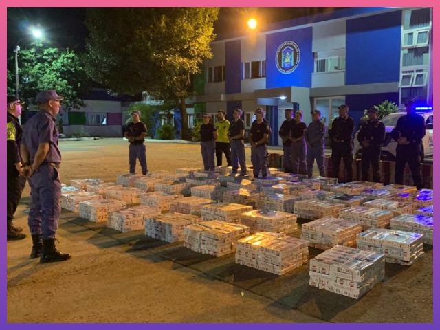 CHACO: Evasión Y Persecución: Llevaba Cigarrillos Ilegales