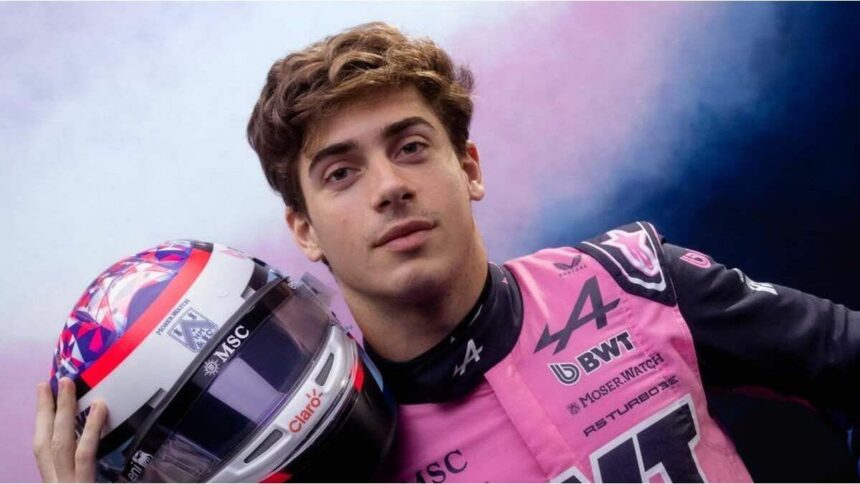 Franco Colapinto, tras la presentación de su nuevo Alpine A526: “Estoy muy entusiasmado”