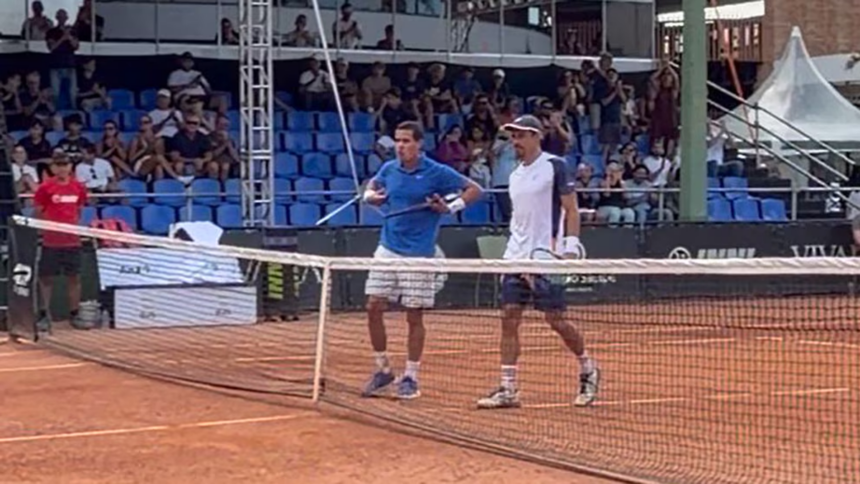 Dos tenistas sudamericanos fueron detenidos en Brasil por gestos racistas en pleno partido