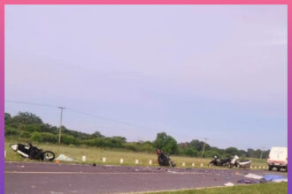 LA LEONESA: Dos Jóvenes Fallecieron En Un Violento Choque Entre Motos