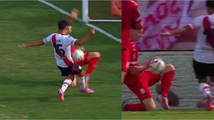 La AFA publicó los polémicos audios del VAR de River-Barracas Central: “Le pega en la mano, pero…”