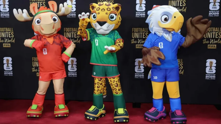 3 países, 3 mascotas: las curiosidades sobre los personajes más divertidos del Mundial 2026