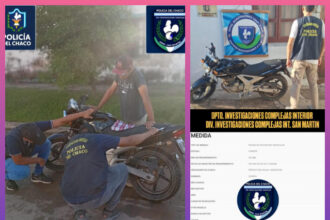 SAN MARTIN: Demorado Por Circular En Una Moto Que Era Buscada Por Una Causa De Trafico De Estupefacientes