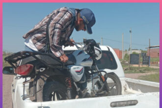 CHACO:  Recuperan Motocicleta Robada