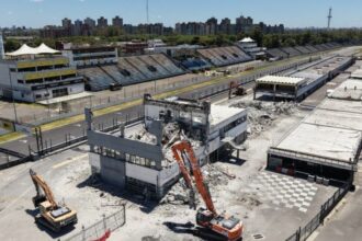 Inician las obras para modernizar el Autódromo Gálvez y traer el MotoGP y la F1
