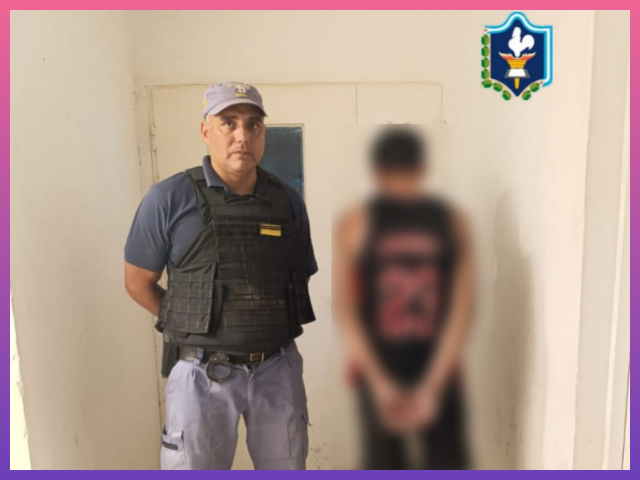 PAMPA DEL INDIO: Detienen A Un Joven Que Lesionó A Otro Con Una Tumbera