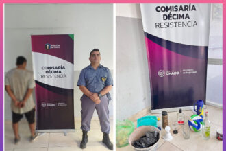 CHACO: Aprehendido En Flagrancia Dentro De Una Vivienda