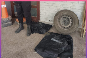 SÁENZ PEÑA: Vio El Patrullero Del COM Y Dejo Tirado Lo Que Había Robado Minutos Antes