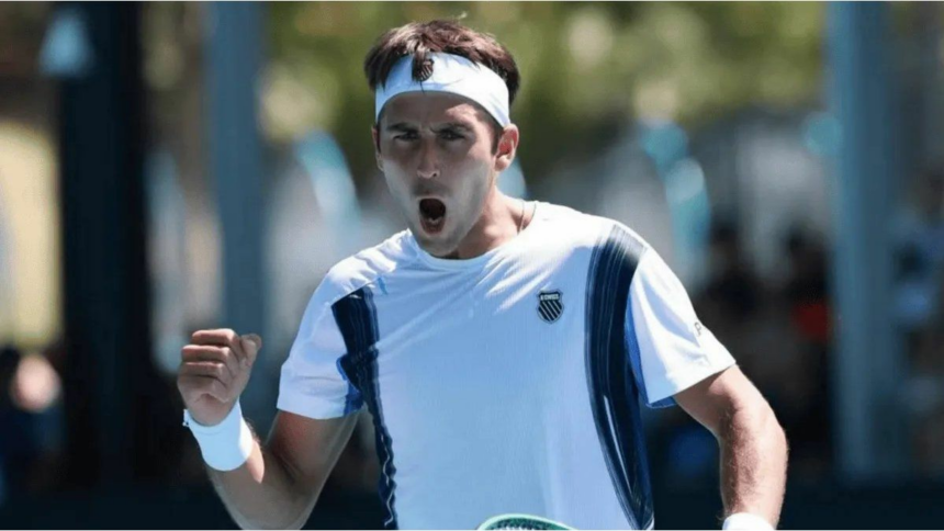 Abierto de Australia: sólido triunfo de Etcheverry para meterse en la tercera ronda