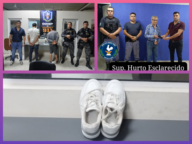 SÁENZ PEÑA: Un Nieto Demorado Por Robarle El Celular A Su Abuelo