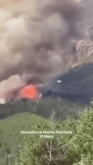 Videos: el incendio en Chubut fue intencional y provocó una masiva evacuación en Epuyén