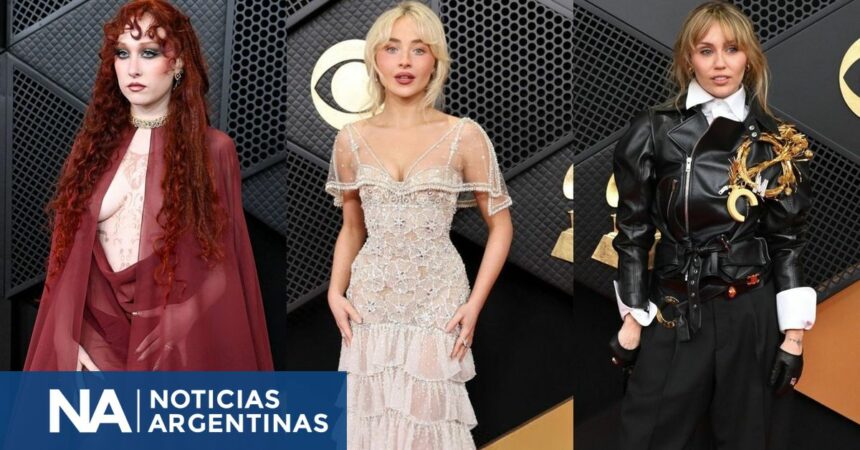 Chappell Roan, Sabrina Carpenter y Miley Cyrus: los mejores looks de los Premios Grammy Chappell Roan, Sabrina Carpenter y Miley Cyrus: los mejores looks de los Premios Grammy