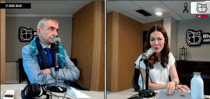 Cristina Pérez despidió con mucho cariño a Darío Lopérfido: “Es un día muy triste” Cristina Pérez despidió con mucho cariño a Darío Lopérfido: “Es un día muy triste”