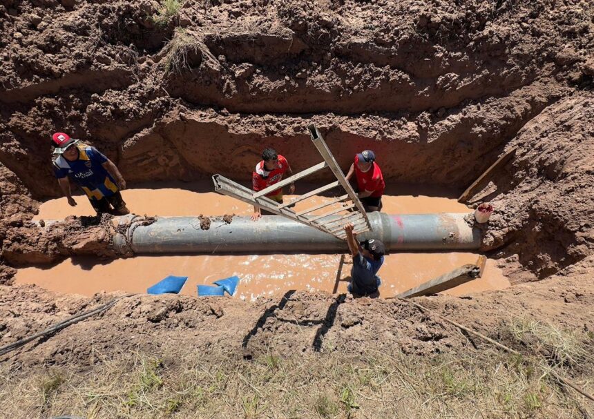 Sameep Reparó El Acueducto Norte Y Normaliza El Servicio De Agua En Resistencia Y Localidades Cercanas Sameep Reparó El Acueducto Norte Y Normaliza El Servicio De Agua En Resistencia Y Localidades Cercanas