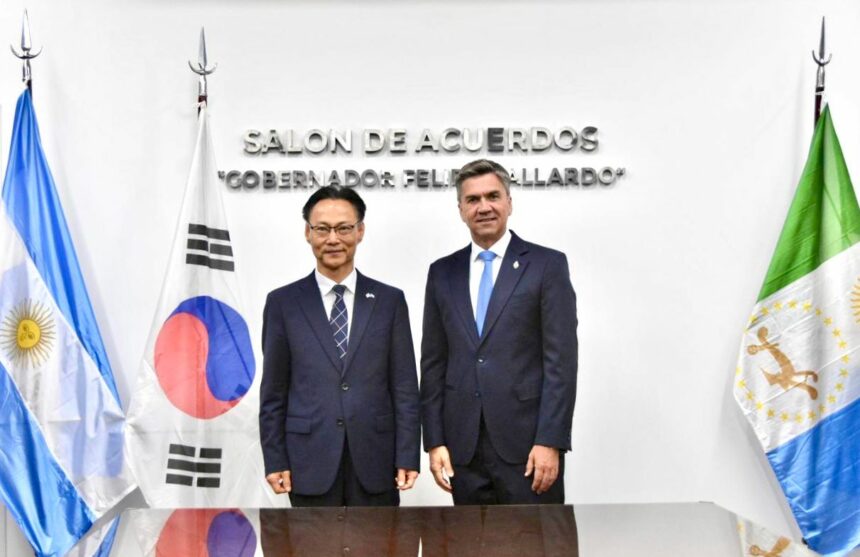 Zdero Recibió Al Embajador De Corea Del Sur Para Fortalecer Vínculos Comerciales