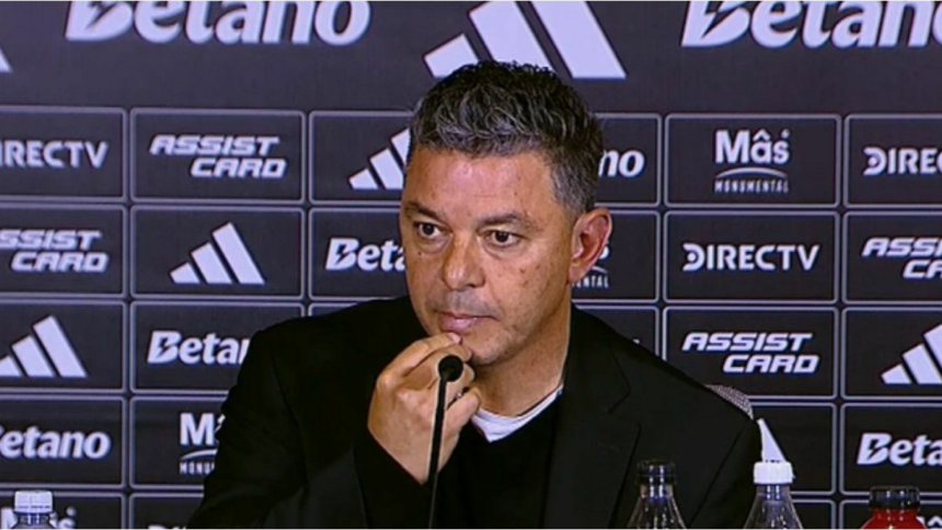 Gallardo habló de la sequía de sus delanteros y explicó por qué River no trajo “un 9” en el mercado de pases