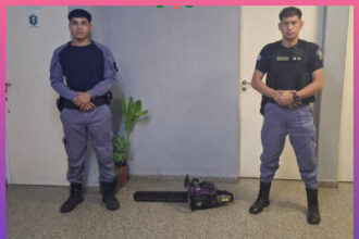 SÁENZ PEÑA:  Recuperaron Una Motosierra Buscada Por Hurto