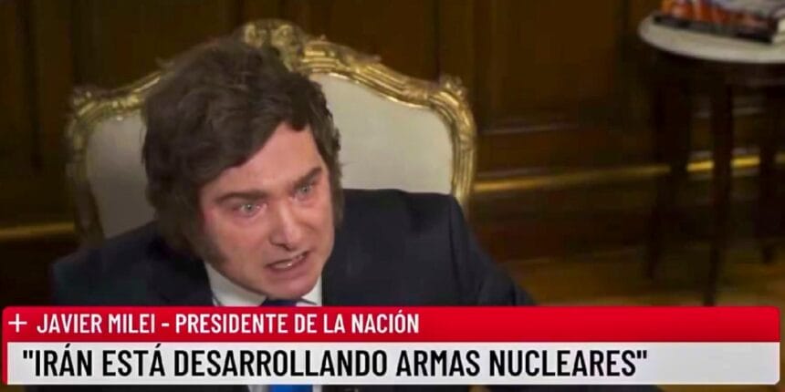 Javier Milei sostuvo que la guerra hará caer a los socios que ensucian a China Javier Milei sostuvo que la guerra hará caer a los socios que ensucian a China