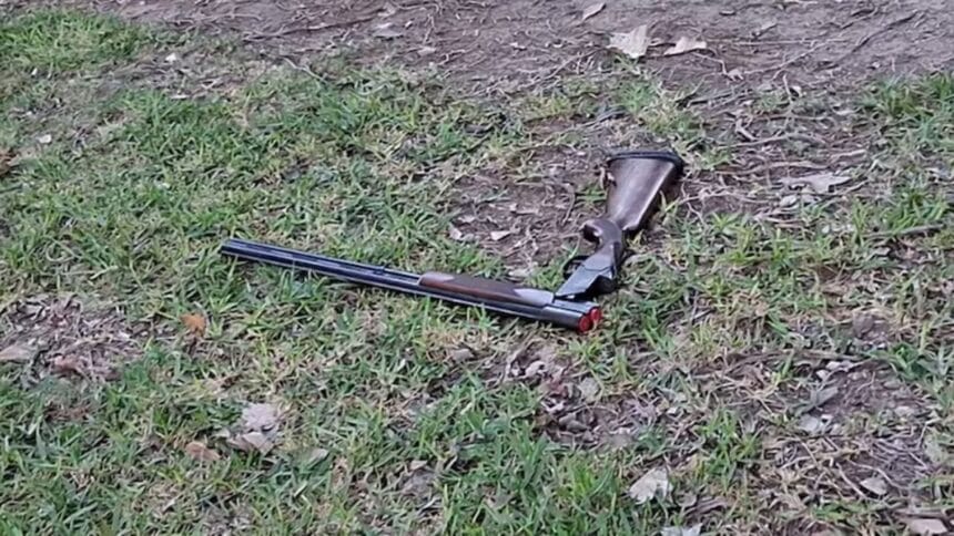 Esta es la escopeta que usó el tirador para desatar la tragedia en la escuela de Santa Fe Esta es la escopeta que usó el tirador para desatar la tragedia en la escuela de Santa Fe